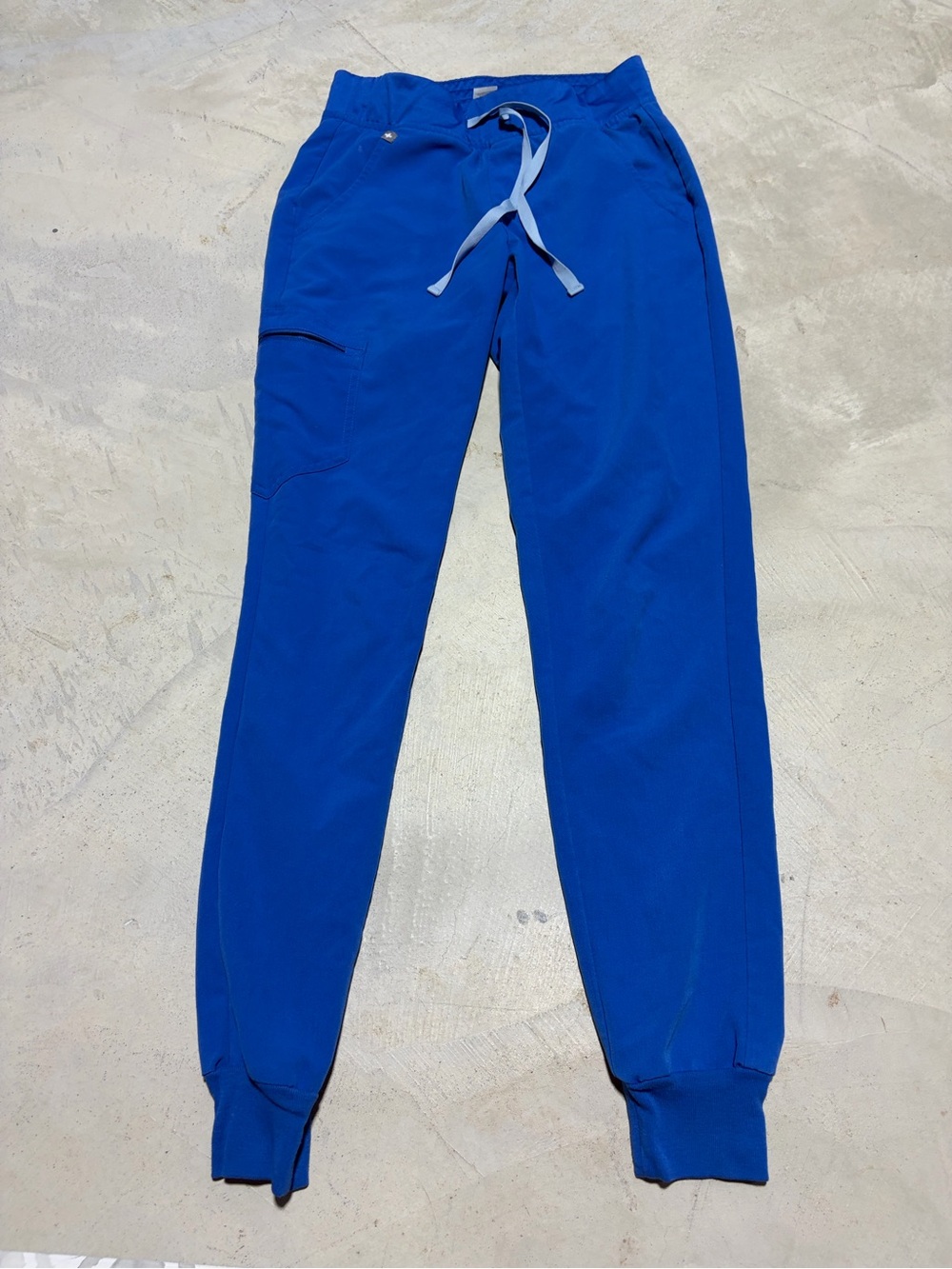 Figs Royal Blue Jogger scrub Pants XS/T 1289